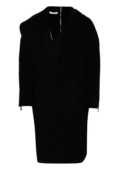 Cappotto con cappuccio apex in nero Helmut lang - uomo HELMUT LANG | O06HM499001